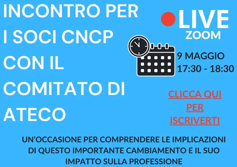 Riunione Ateco 9 maggio