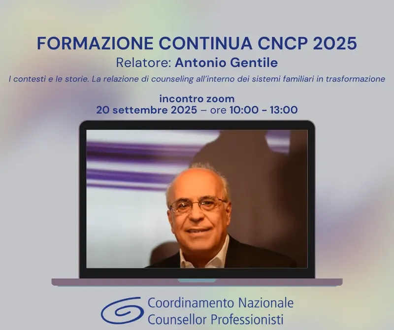 Formazione continua 2025 - 4° incontro - 20 settembre
