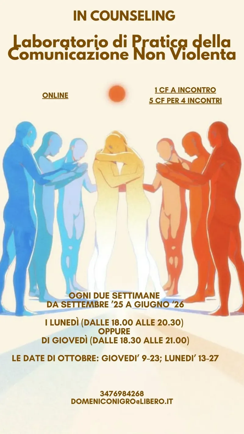 Laboratorio di Pratica della Comunicazione Non Violenta