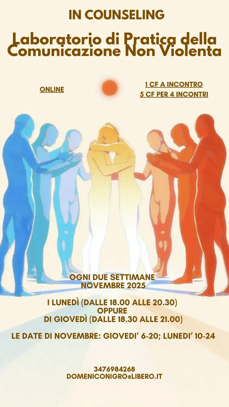 Laboratorio di Pratica della Comunicazione Non Violenta