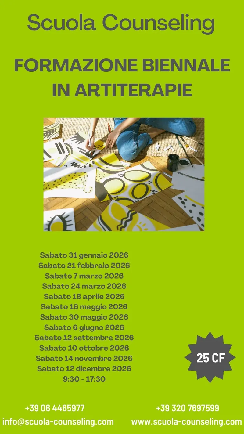Formazione biennale in ARTITERAPIE