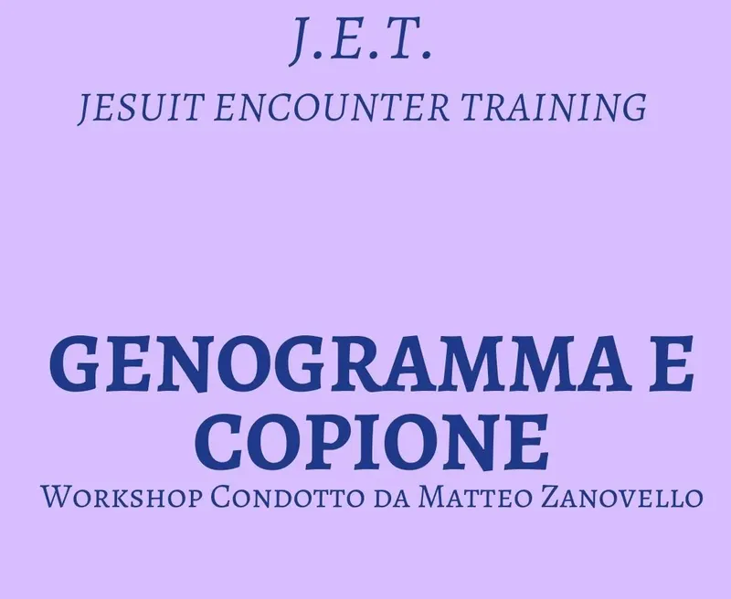 GENOGRAMMA E COPIONE Workshop Condotto da MATTEO ZANOVELLO