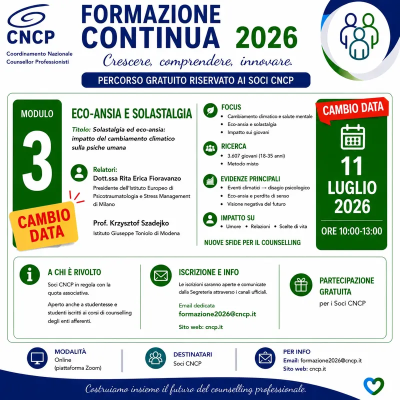 Eco-ansia e solastalgia