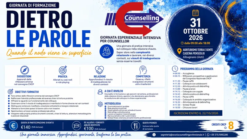 DIETRO LE PAROLE - Quando il nodo viene in superficie
