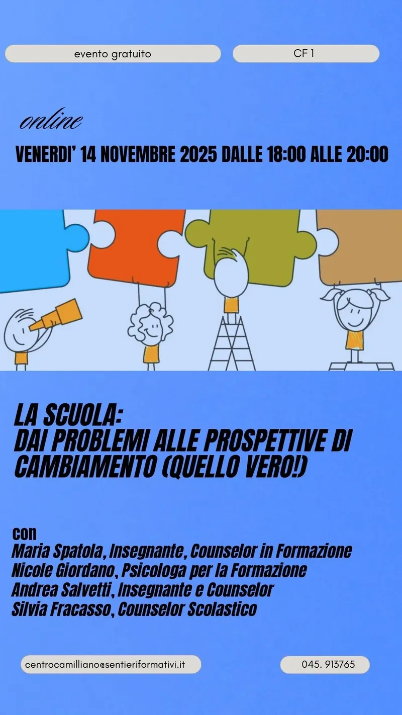 La Scuola: Dai Problemi alle prospettive di Cambiamento (quello vero!)