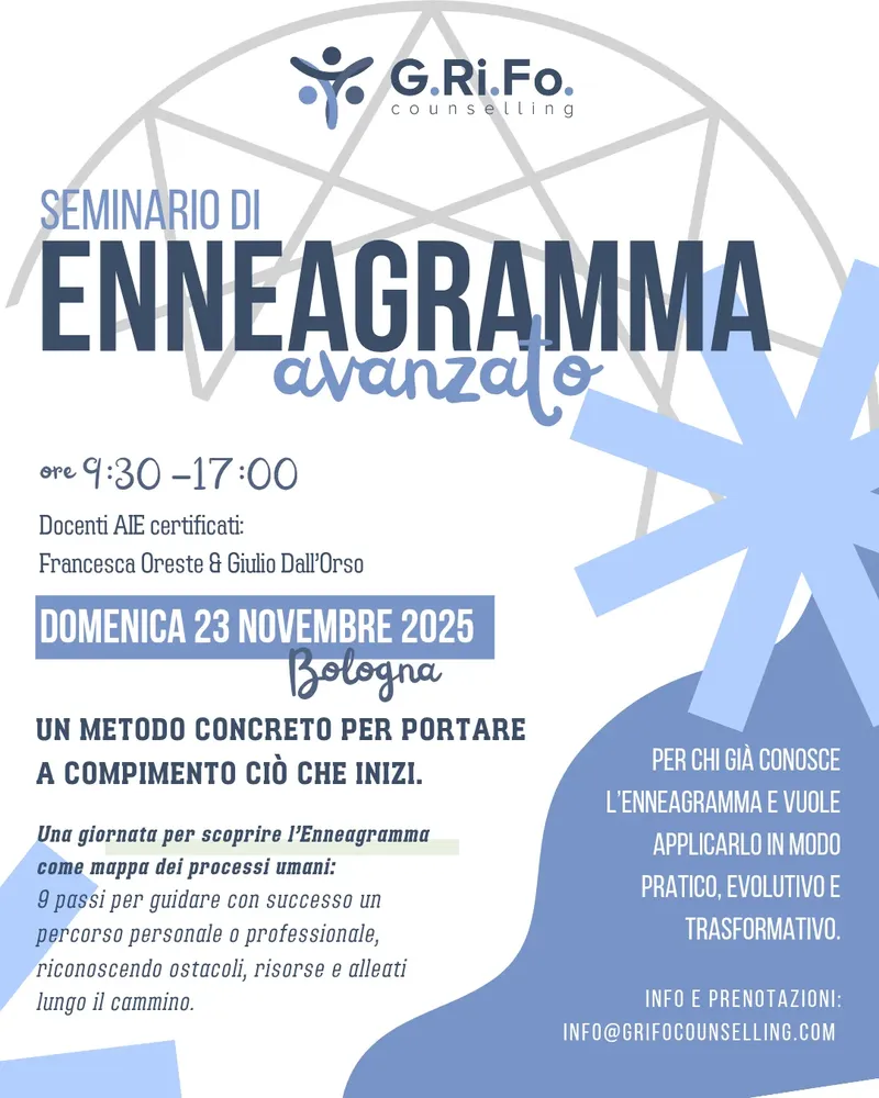 Seminario ENNEAGRAMMA advanced