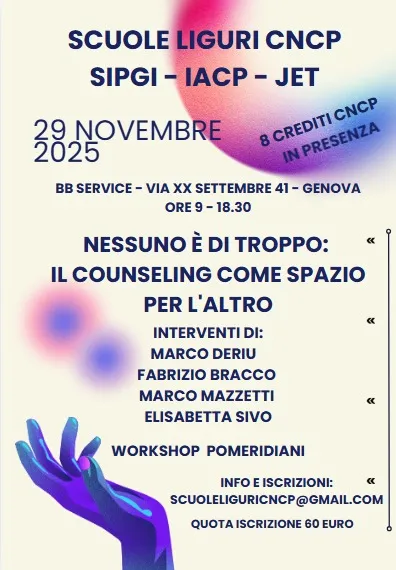 Nessuno è di troppo: il counseling come spazio per l'altro