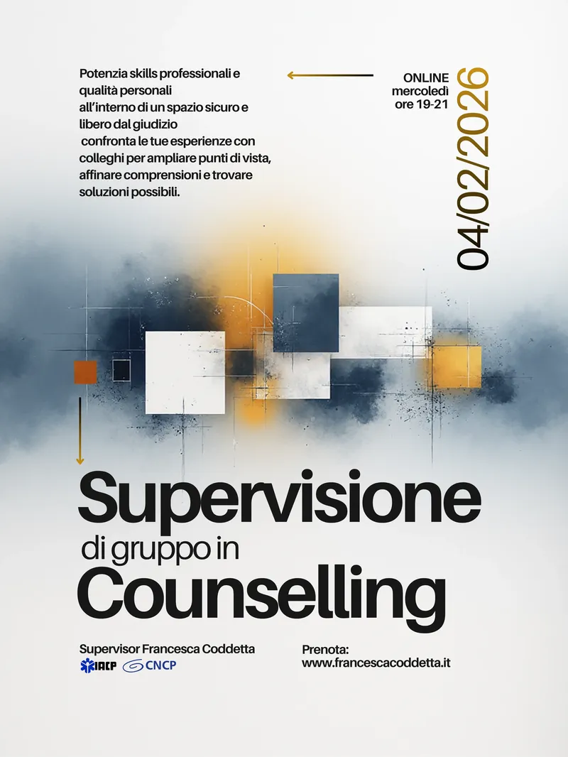Incontro di Supervisione di gruppo in counselling