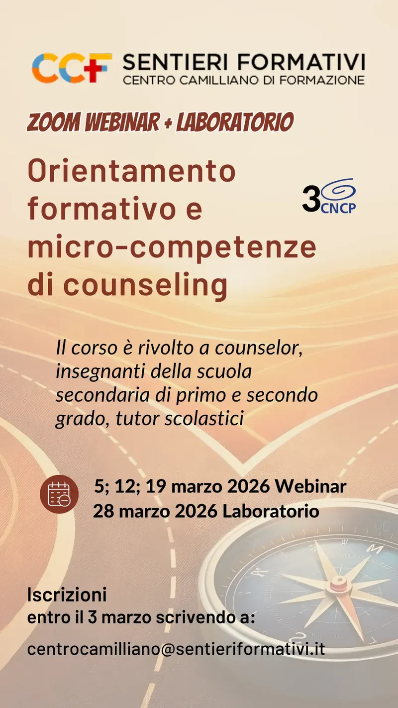 Orientamento formativo e micro-competenze di counseling