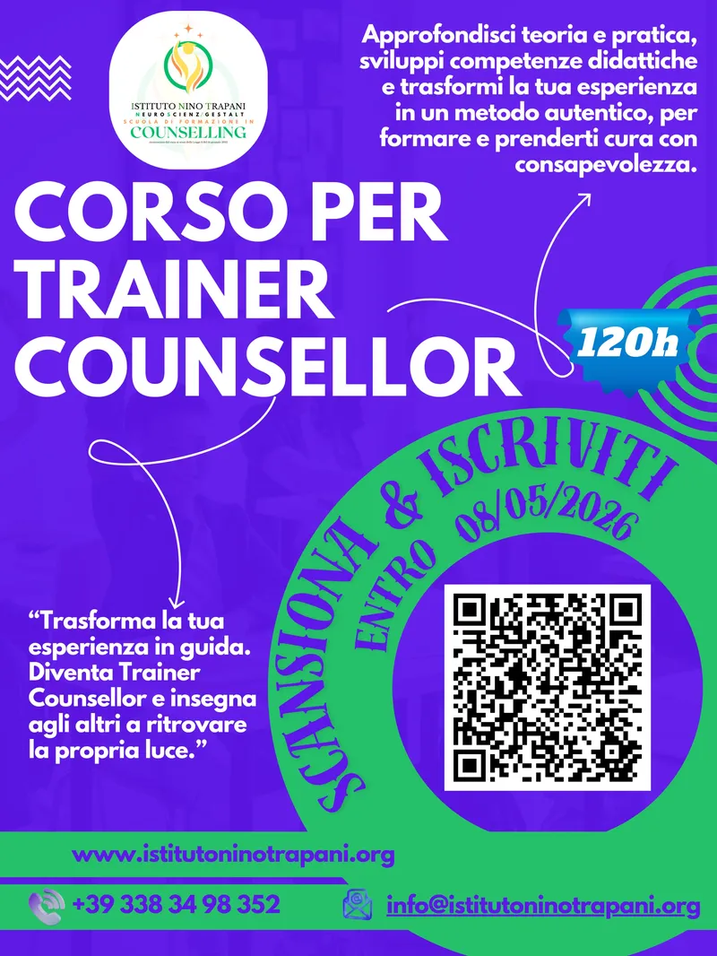 CORSO DI FORMAZIONE PER TRAINER COUNSELLOR