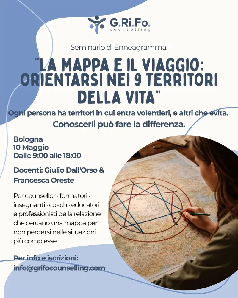 La mappa e il viaggio: orientarsi nei 9 territori della vita